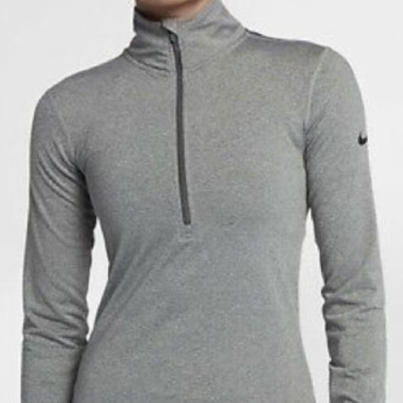 nike pro dri fit half zip